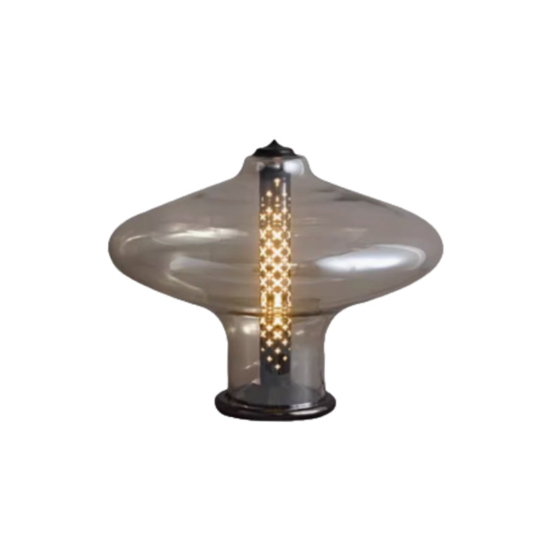 Postmodern Study Bedroom Glass Table Lamp Nordic Designer Model Room Decor Lamps Creative Art Desk Light