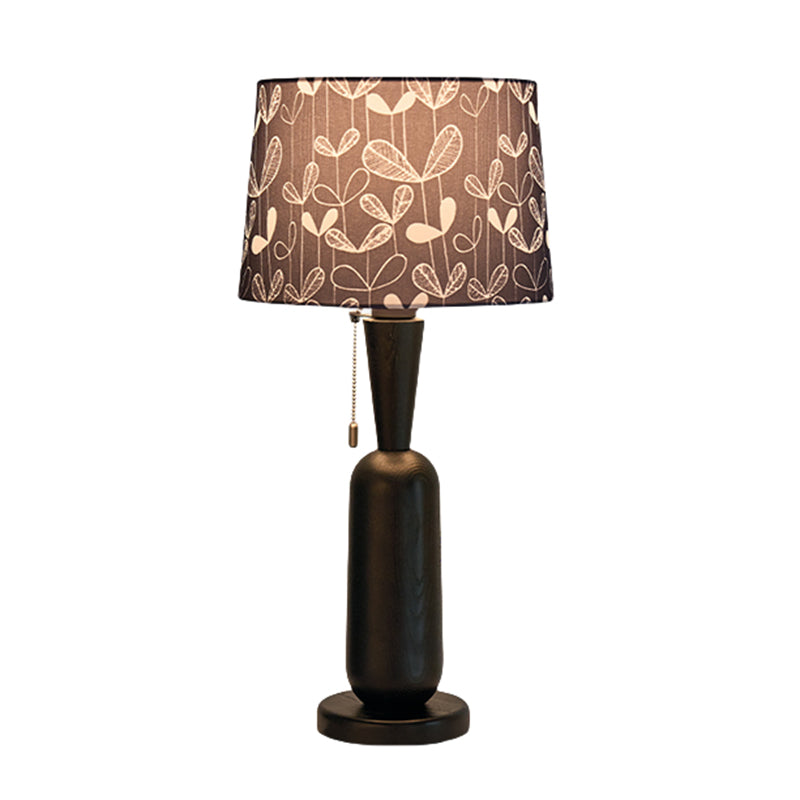 Wabi Sabi Style Wood Desk Lamp American Living Room Cabinet Homestay Designer Retro Lamp