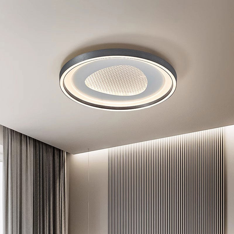 Designer Creative Simple Round Metal Ceiling Light for Bedroom Living Room kitchen Hallway