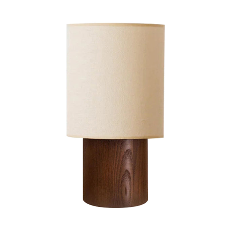 Retro Wooden Table Lamp Designer Log Style Bedroom Bedside Lamp Living Room Study Decor E27 Lamp