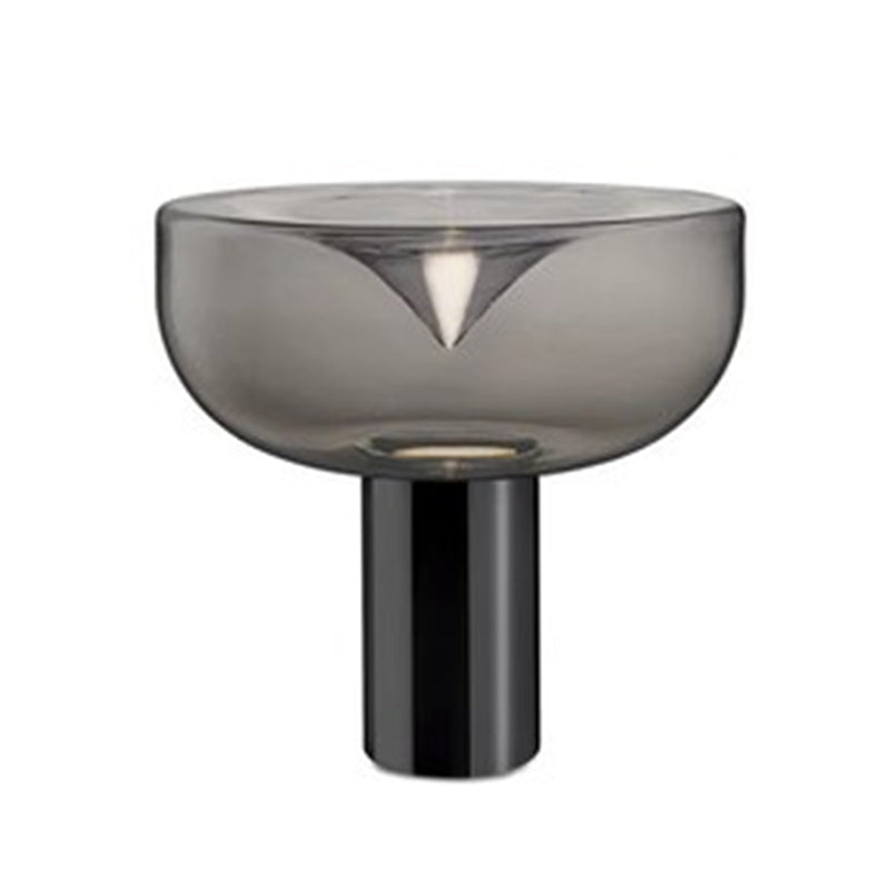 Modern LED Glass Table Lamp for Bedroom Bedside Lamp Living Room Light Study Desktop Decoration