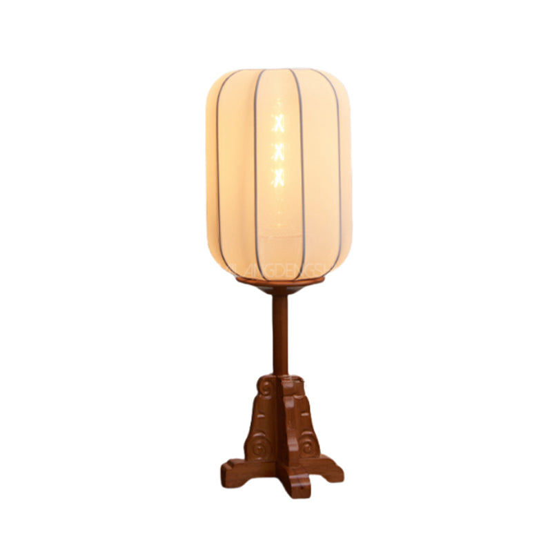 New Chinese Wooden Table Lamp Zen Tea Room Antique Study Living Room Bedroom Bedside Lamp