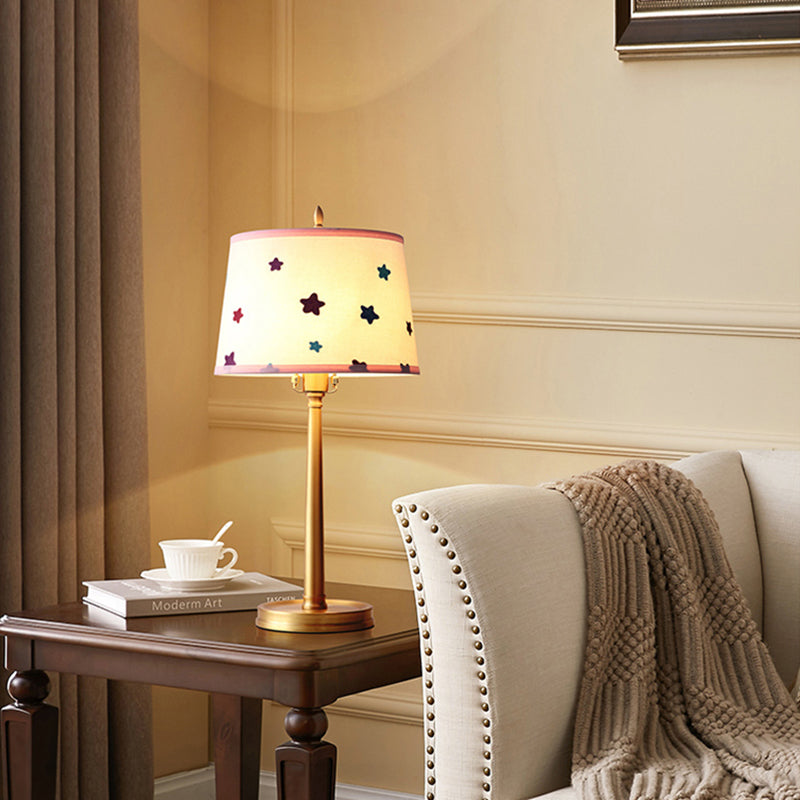 Copper Table Lamps LED Bedside Lamp Lamp Bedroom Living Room Lights Study Book Light Vanity Table Light E27
