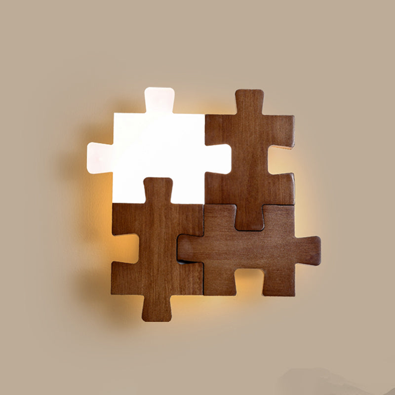 Building Block Wall Lamp Bedroom Bedside Lamp Modern Simple Hallway Corridor Aisle Light Creative  Personality Led Light