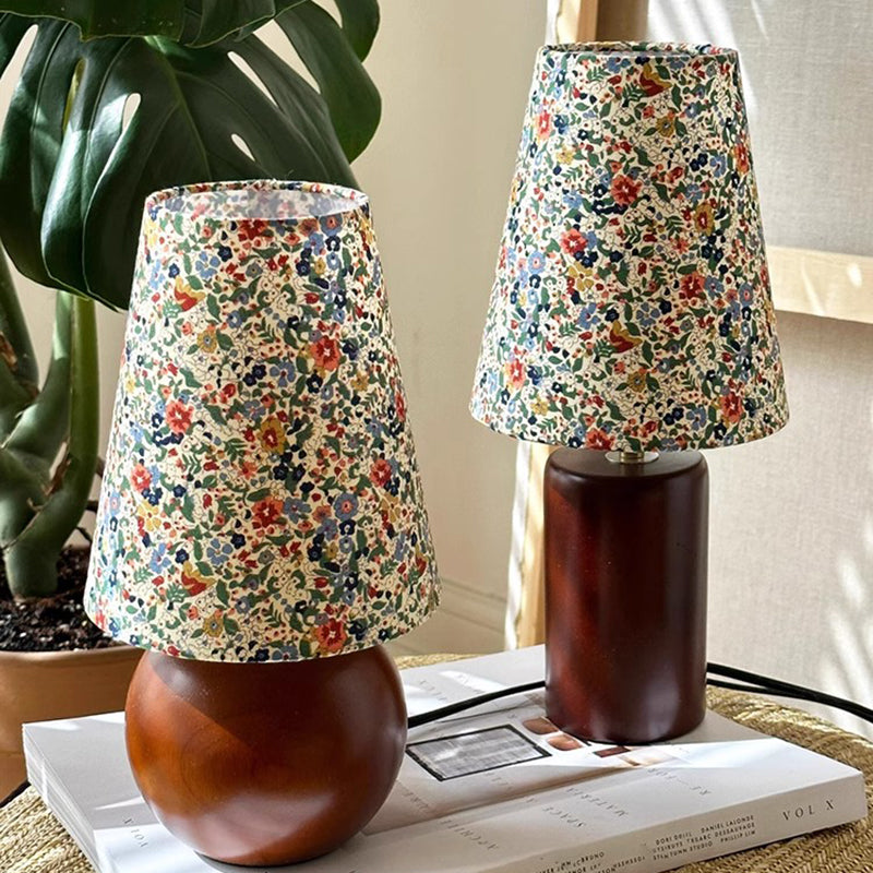 Chinese Style Wooden Table Lamp Retro Landscape  Desk Lamp Lights for Room Decoration Personality Beside Lamp