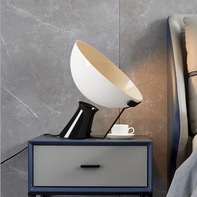 Designer Creative Personalized Table Lamp with Milk White Acrylic Lampshade