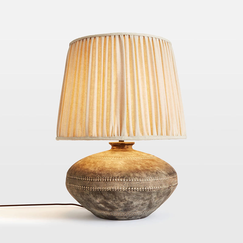 Wabi Sabi Table Lamp Wooden Lamps Designers Lamp Living Room Antique Lighting Restaurant Bedroom Bedside Lamps
