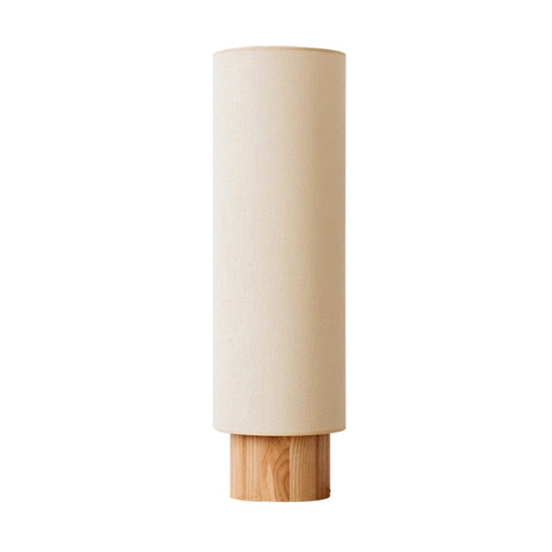 Retro Wooden Table Lamp Designer Log Style Bedroom Bedside Lamp Living Room Study Decor E27 Lamp