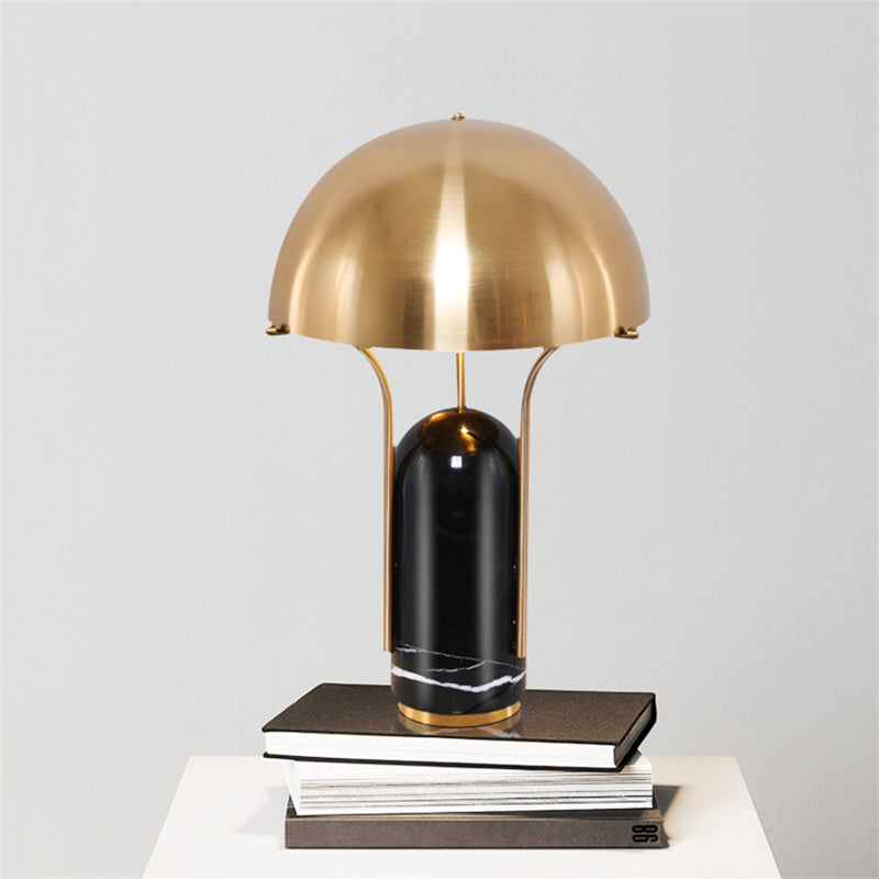 Postmodern Luxury Black Marble Table Lamp