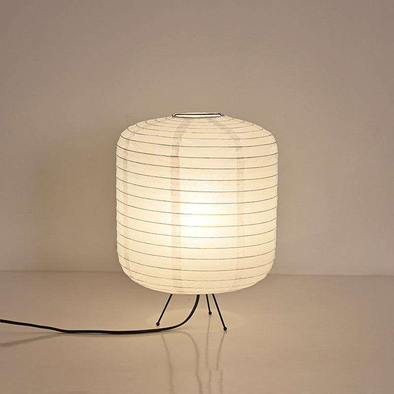 Japanese Rice Paper Table Lamps Design Desk Lamp Bedroom Home Decor Study Living Room Lantern Light Fixtures