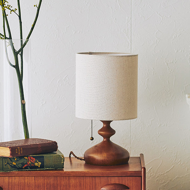 Nordic Wood Table Lamp Night Light USB Powered Modern For Bedroom Illumination Bedside Room Decor
