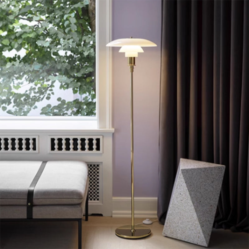 Minimalist 63"/55" Column Delicate Metal Floor Lamp