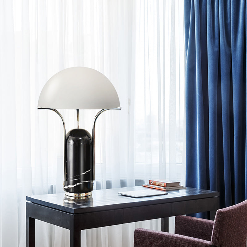 Postmodern Luxury Black Marble Table Lamp
