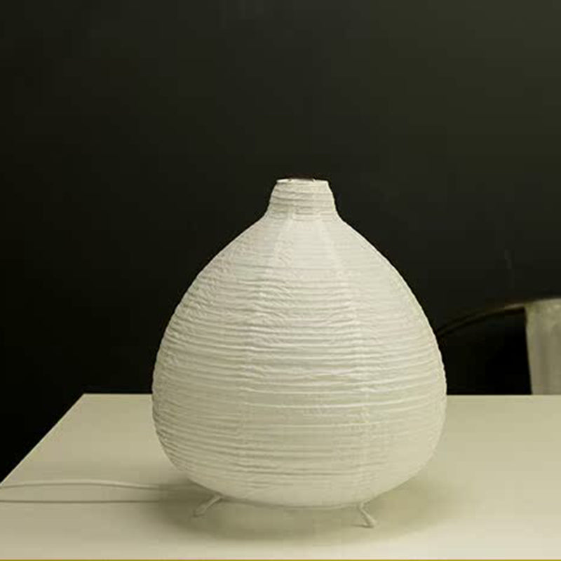 Bedside Paper Lantern Table Lamp Modern Simple NightStand Desk Lamp for Dorm Dresser