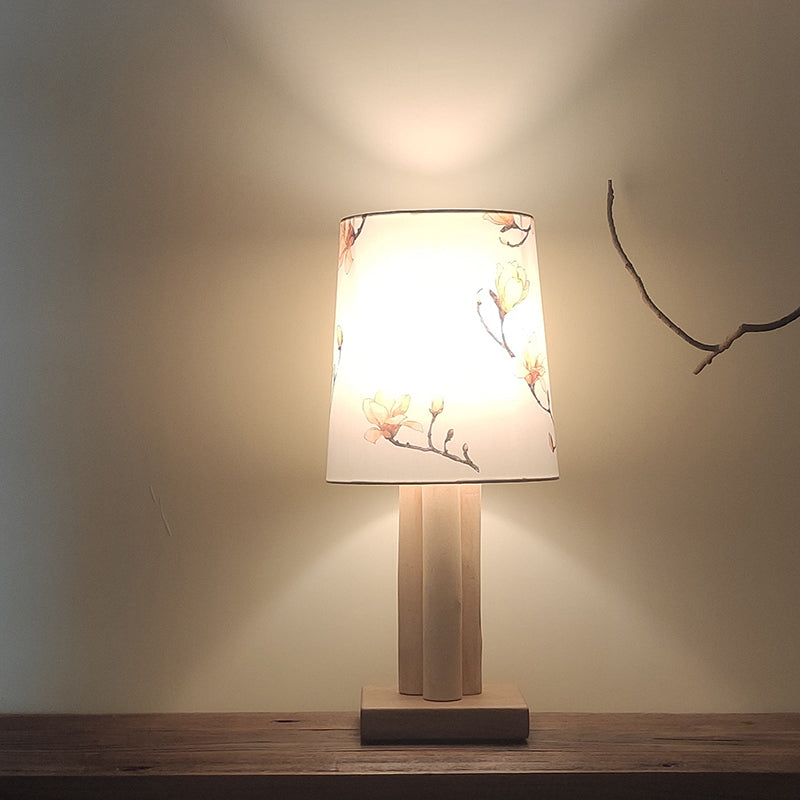 Creative Tree Branch Solid Wood Desk Lamp Chinese Retro Wabi Sabi Handmade Style