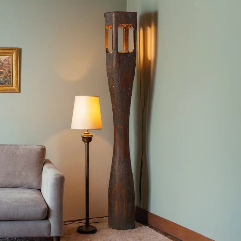 Designer Creative 47"/59"/69" Solid Wood Floor Lamp