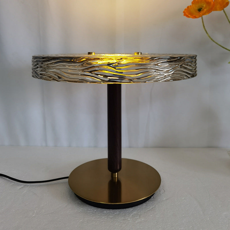 Nordic Designer Living Room Glass Table Lamp High Sense Hotel Bedroom Bed Light Luxury Atmosphere Decorative Creative