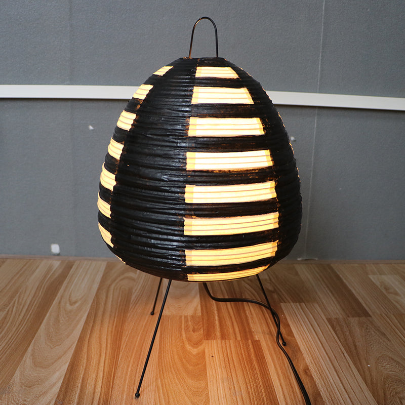 Japanese Style Tripod Rice Paper Table Lamp for Bedroom Lantern Led Desk Lamp Bedside Night Lighting E27
