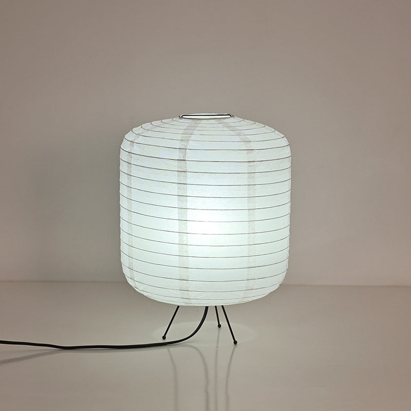 Japanese Rice Paper Table Lamps Design Desk Lamp Bedroom Home Decor Study Living Room Lantern Light Fixtures