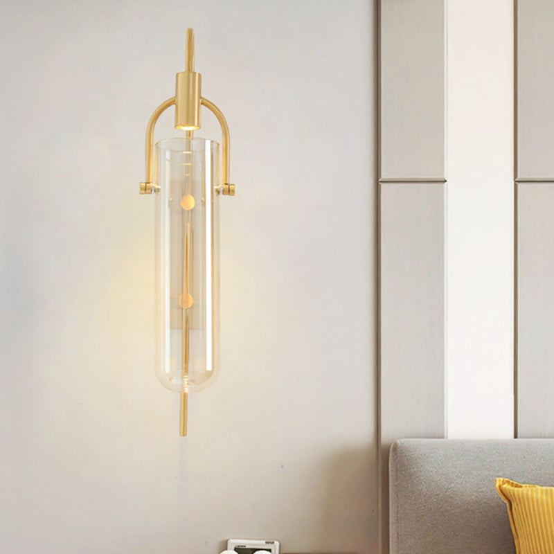 Modern White Glass LED Wall Lamps Living room Wall Sconce Bedroom Bedside Wall Light Fixtures Parlor Loft Luminaire