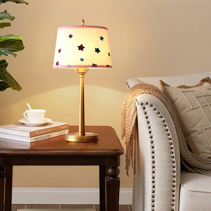 Copper Table Lamps LED Bedside Lamp Lamp Bedroom Living Room Lights Study Book Light Vanity Table Light E27