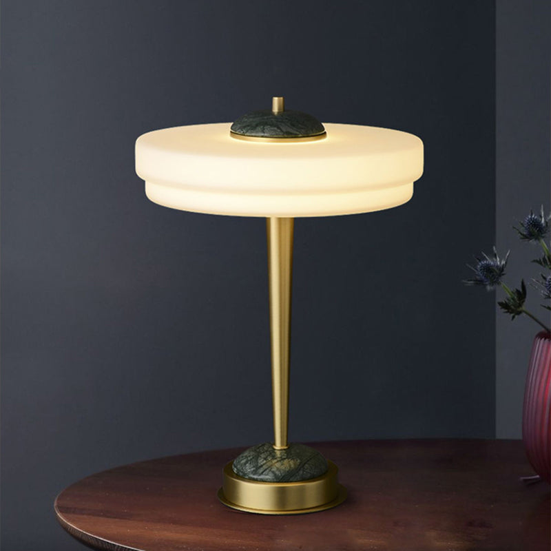 Contemporary Table Lamp Luxury Marble Desk Light LED Home Decorative Bedside Bedroom Parlor