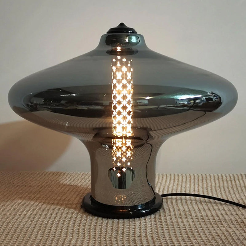 Postmodern Study Bedroom Glass Table Lamp Nordic Designer Model Room Decor Lamps Creative Art Desk Light