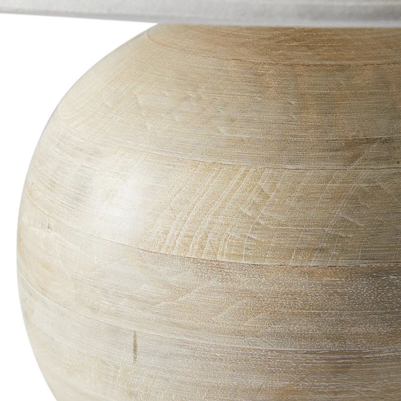 Country Nostalgic Wooden Table Lamp Elegant Simple Bedroom Cozy Bedside Lamp Living Room