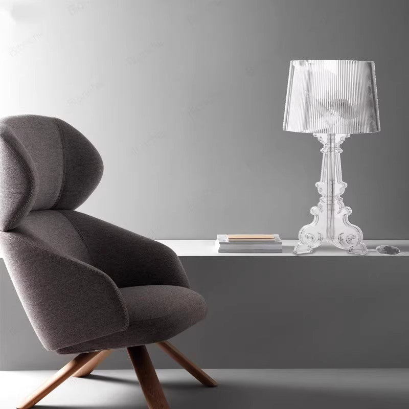 Italy Design Acrylic Led Table Lamps for Living Room Beside Lamp Desk Lamp Acrylic Body Lampshade