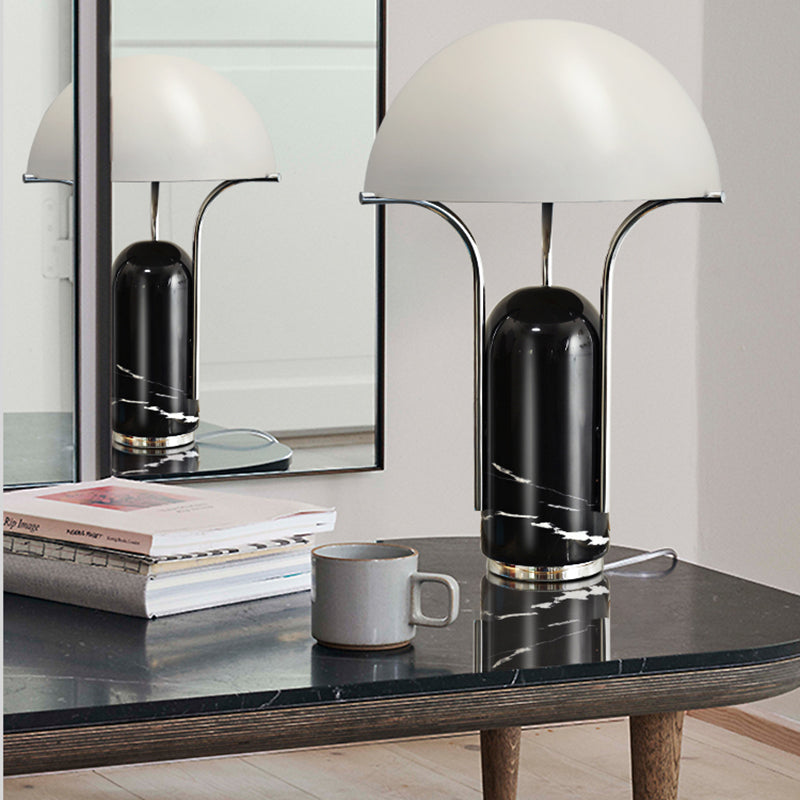 Postmodern Luxury Black Marble Table Lamp