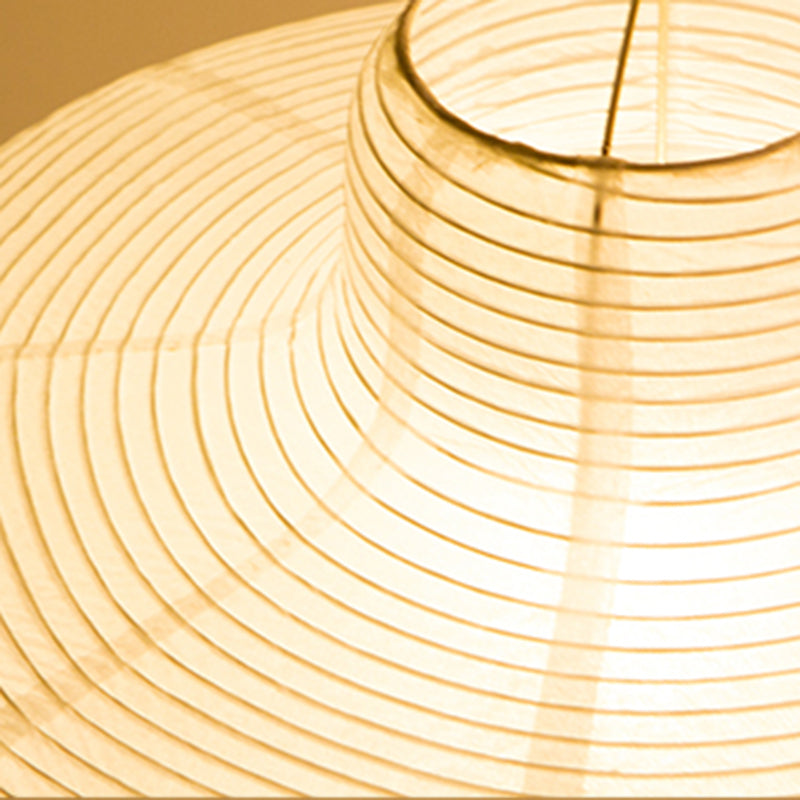 Japanese Design Table Lamp White Rice Paper Decorative Desk Lights for Bedroom Living/Dining Room Study Loft Art