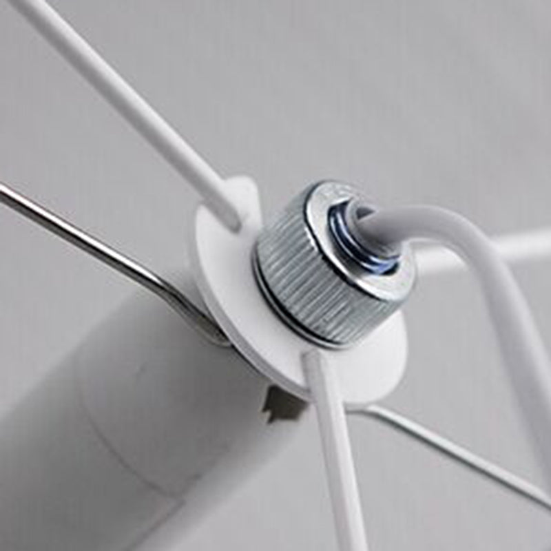 Japanese Design Table Lamp White Rice Paper Decorative Desk Lights for Bedroom Living/Dining Room Study Loft Art