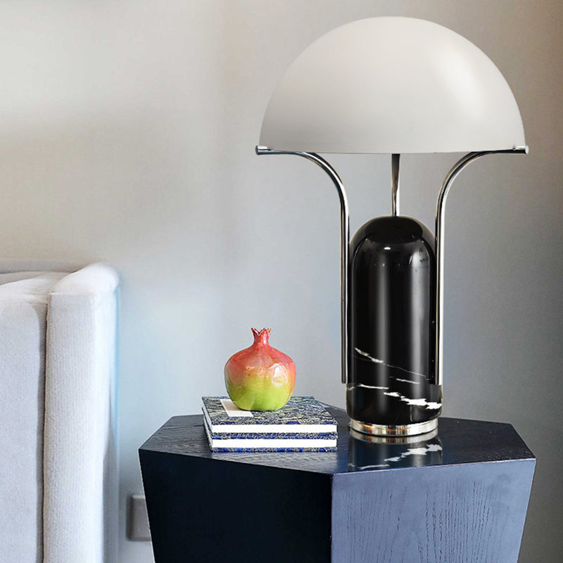 Postmodern Luxury Black Marble Table Lamp