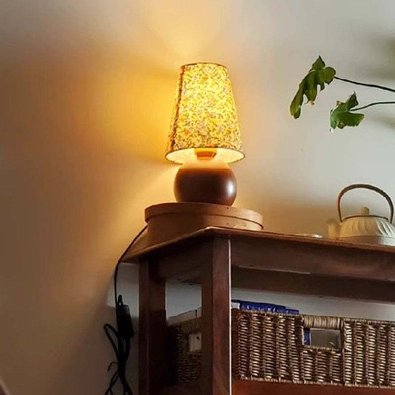 Chinese Style Wooden Table Lamp Retro Landscape  Desk Lamp Lights for Room Decoration Personality Beside Lamp