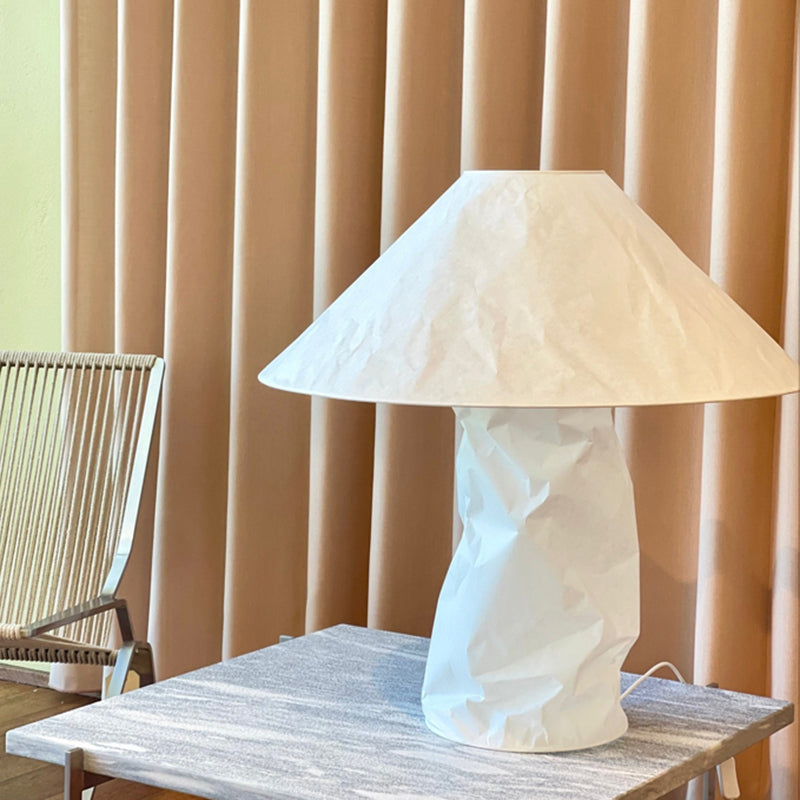 Wabi Sabi Paper Table Lamps Art Deco Stand Lights Living Room Bedroom Corner Table Lights