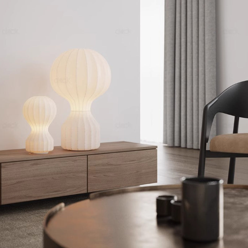 Silk E27 Led Table Lamps for Bedroom Bedside Light Living Room Restaurant Hotel Room Desk Lamp  Home Decor