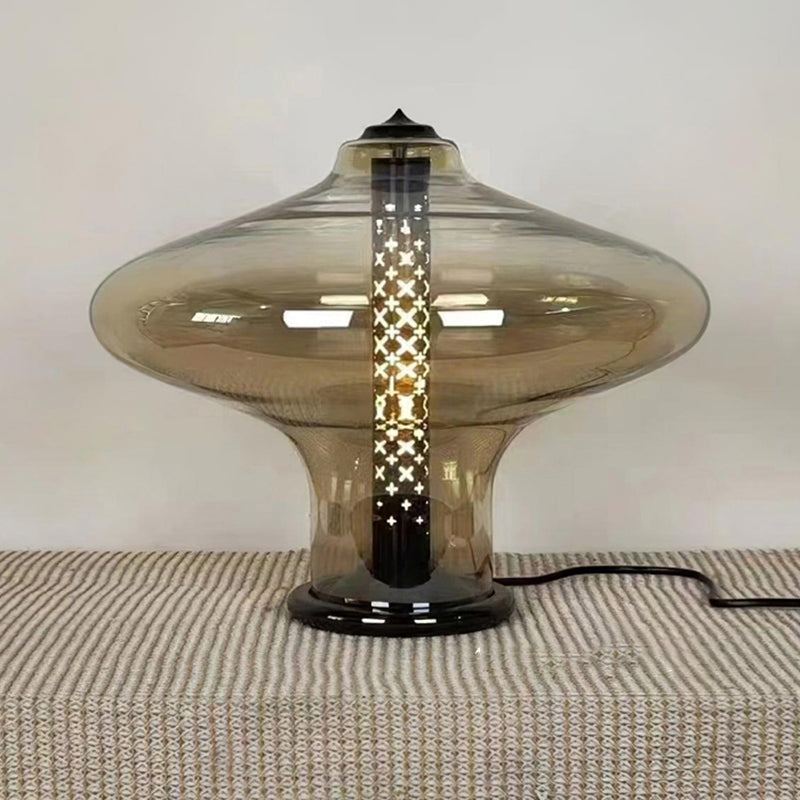 Postmodern Study Bedroom Glass Table Lamp Nordic Designer Model Room Decor Lamps Creative Art Desk Light