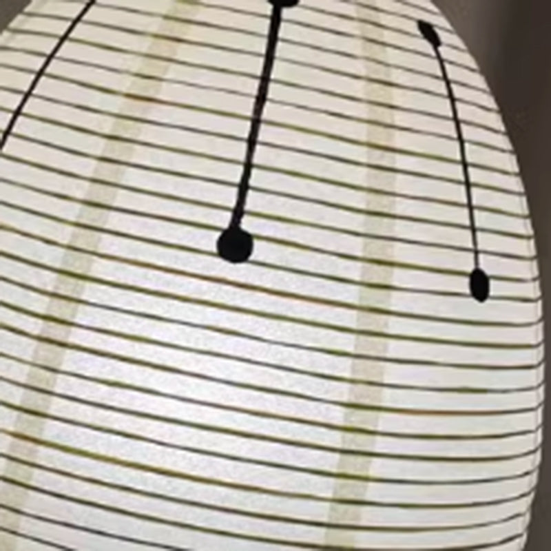 Japanese Table Lamp Tripod Rice Paper Desk Lamp Lantern Living Room Bedroom Home Decor