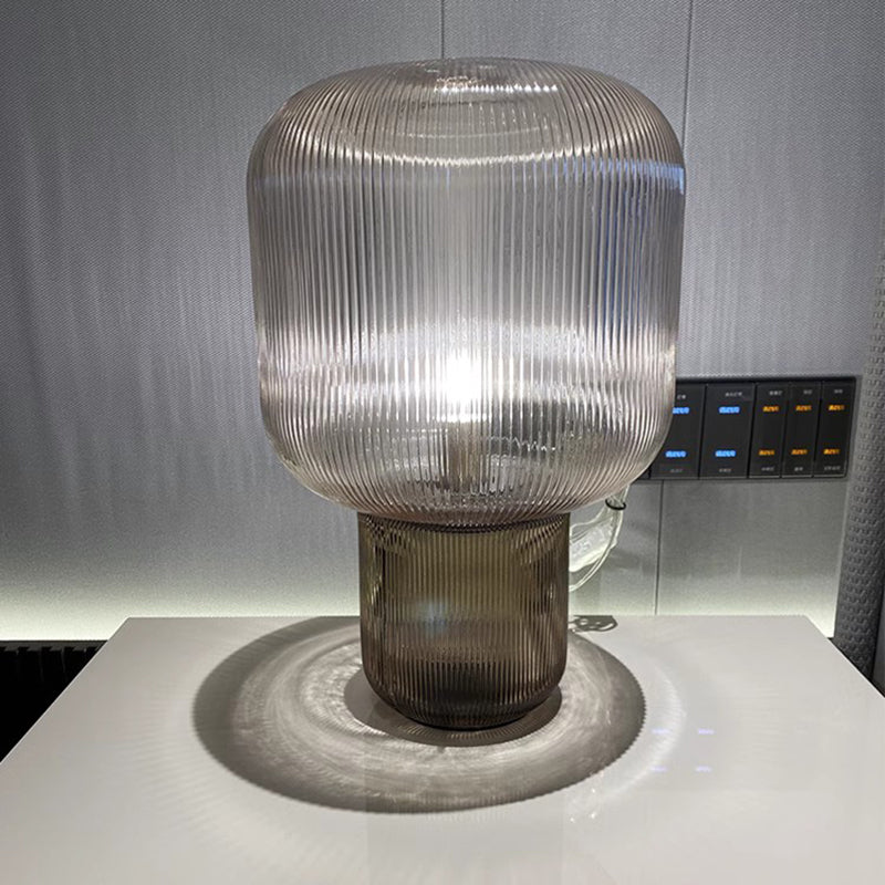 Nordic Glass Table Lamp Post-Modern Bedroom Bedside Lamp Living Room Conference Hall Hotel Model Room Club Lamp