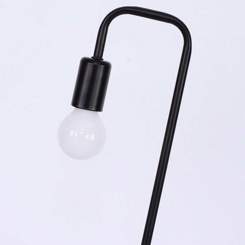 E27 Nightstand Lamps Table Lamp with Wooden Base Vintage Bedside Light for Living Room Office Bedroom