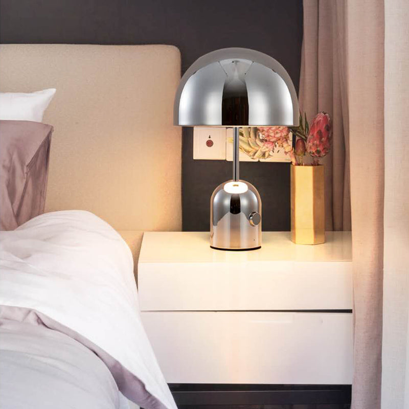 Nordic Creative Table Lamp Living Room Study Bedroom Bedside Mushroom Shape LED Desk Lamp