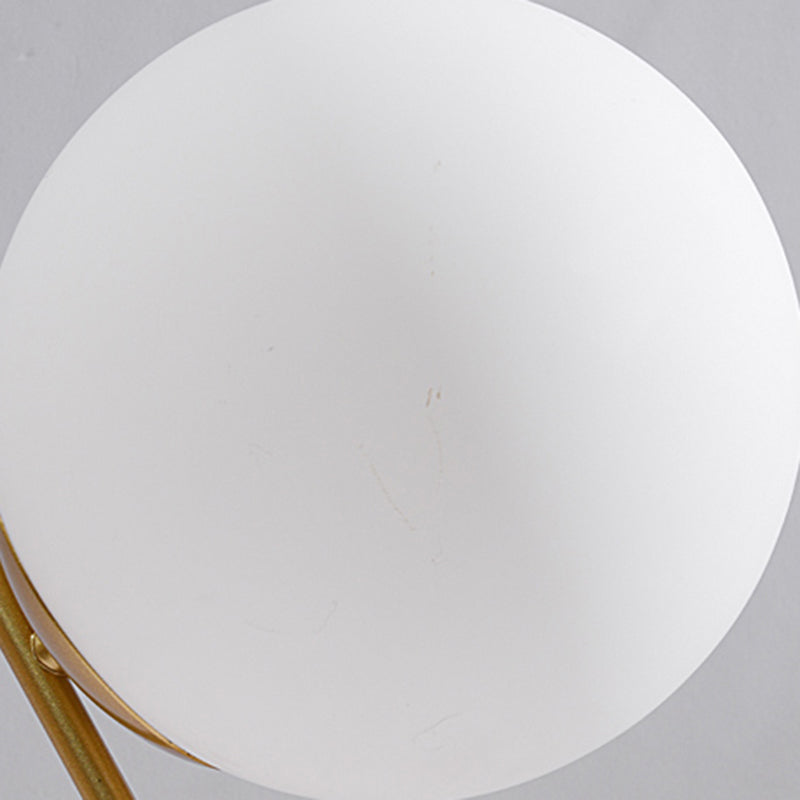Glass Ball Desk Lamp for Bedroom Table Light Decoration Night Lighting Entrance Home Indoor Decor Cafe Bedside Bedroom Reading