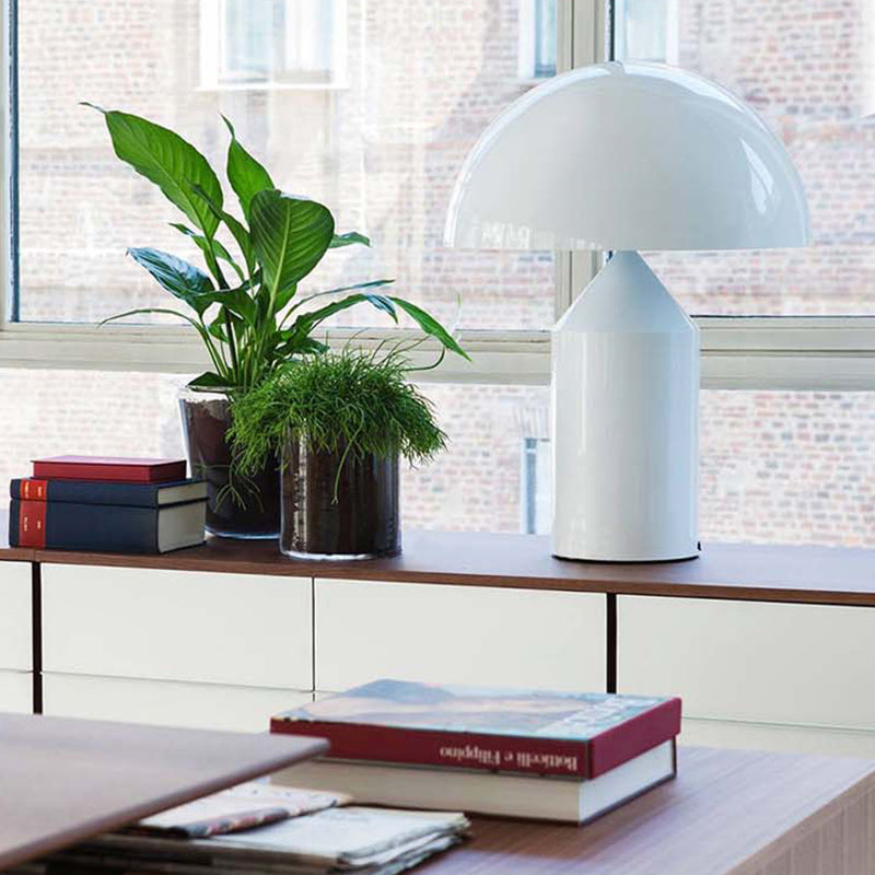 Simple Delicate Mushroom Metal Table Lamp