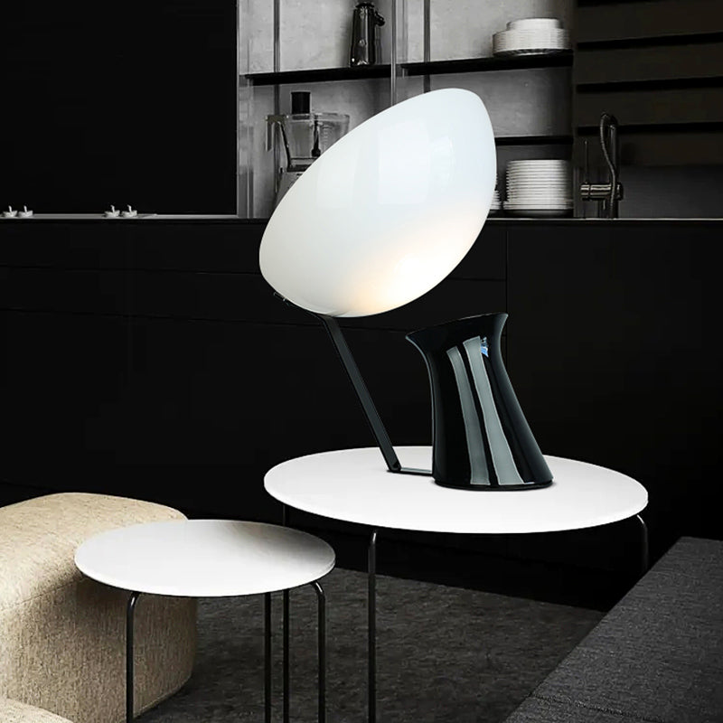 Designer Creative Personalized Table Lamp with Milk White Acrylic Lampshade