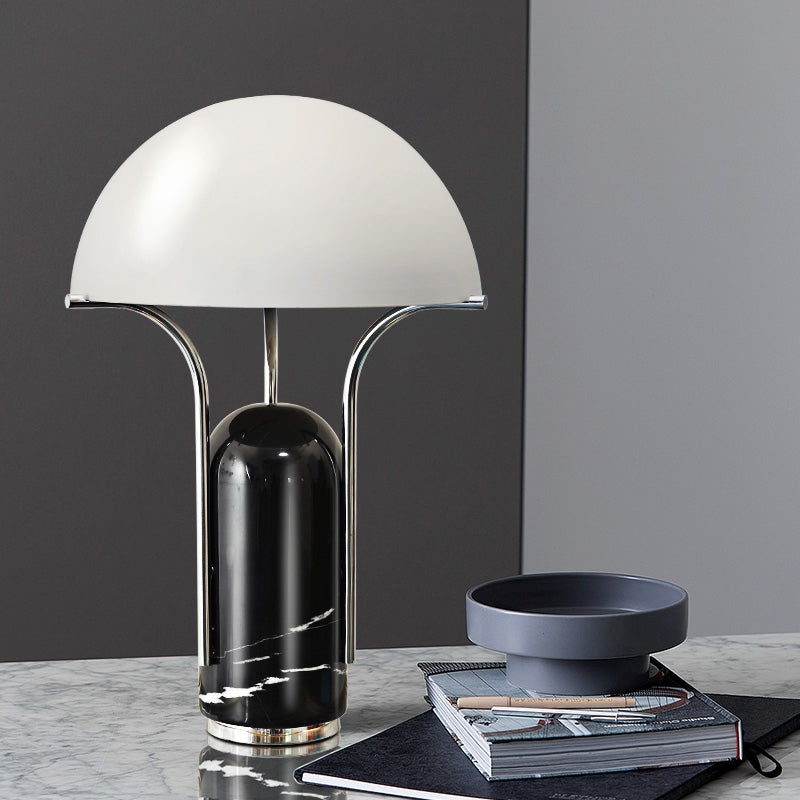 Postmodern Luxury Black Marble Table Lamp