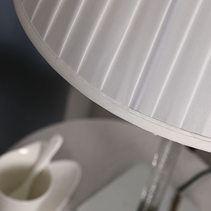 Designer Creative Luxury Crystal Table Lamp With Fabric Lampshade