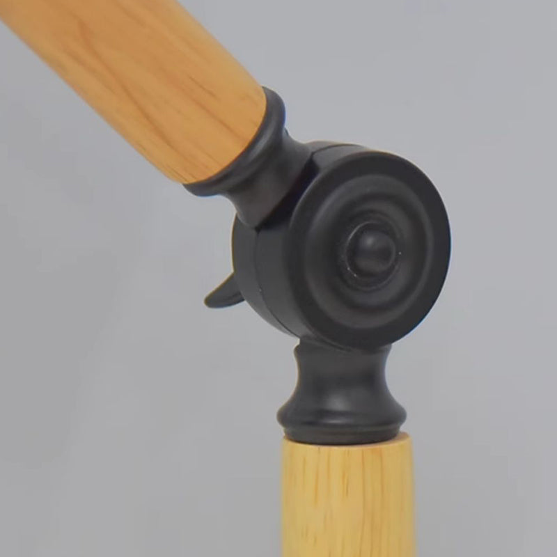 Wooden Iron LED Desk Lamp for Dorm Eye Protection Reading Table Lamp for Study Home Office Room Decor Bedside Night Light