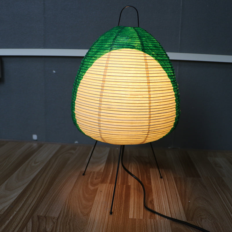 Japanese Style Tripod Rice Paper Table Lamp for Bedroom Lantern Led Desk Lamp Bedside Night Lighting E27