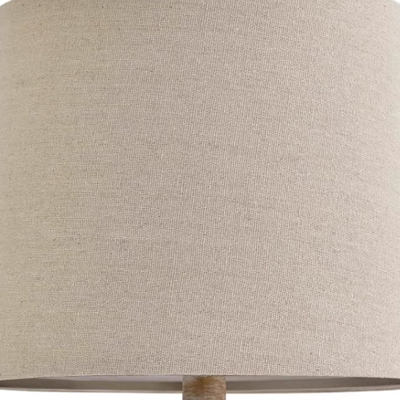 Modern Retro Solid Wood Table Lamp Idyllic Nostalgic Creative Homestay Living Room Bedroom Bedside Lamp