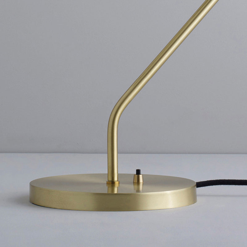 Modern Minimalist Ceramic All Copper Desk Lamp Bedroom Living Room Study New Chinese Nordic Style